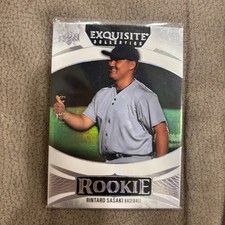 Rintaro Sasaki 2025 UD Goodwin Exquisite Rookie RC R-RS 106/149 HK 79