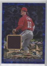 2024 Panini Donruss Retro 1984 Materials Blue Ice Dylan Crews #19 7sd