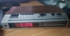 Vintage GE 7-4634B Digital Alarm Clock Radio WORKING Tested Works
