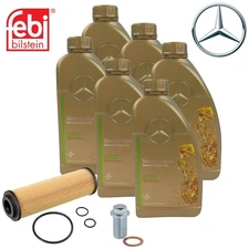 6L Original Mercedes-Benz Engine Oil Incl. Filter 229.52 C-Class W204 W203 CLK