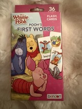 Bendon Winnie the Pooh & Friends Pooh's First Words Flash Cards 36 Cards Ages 3+