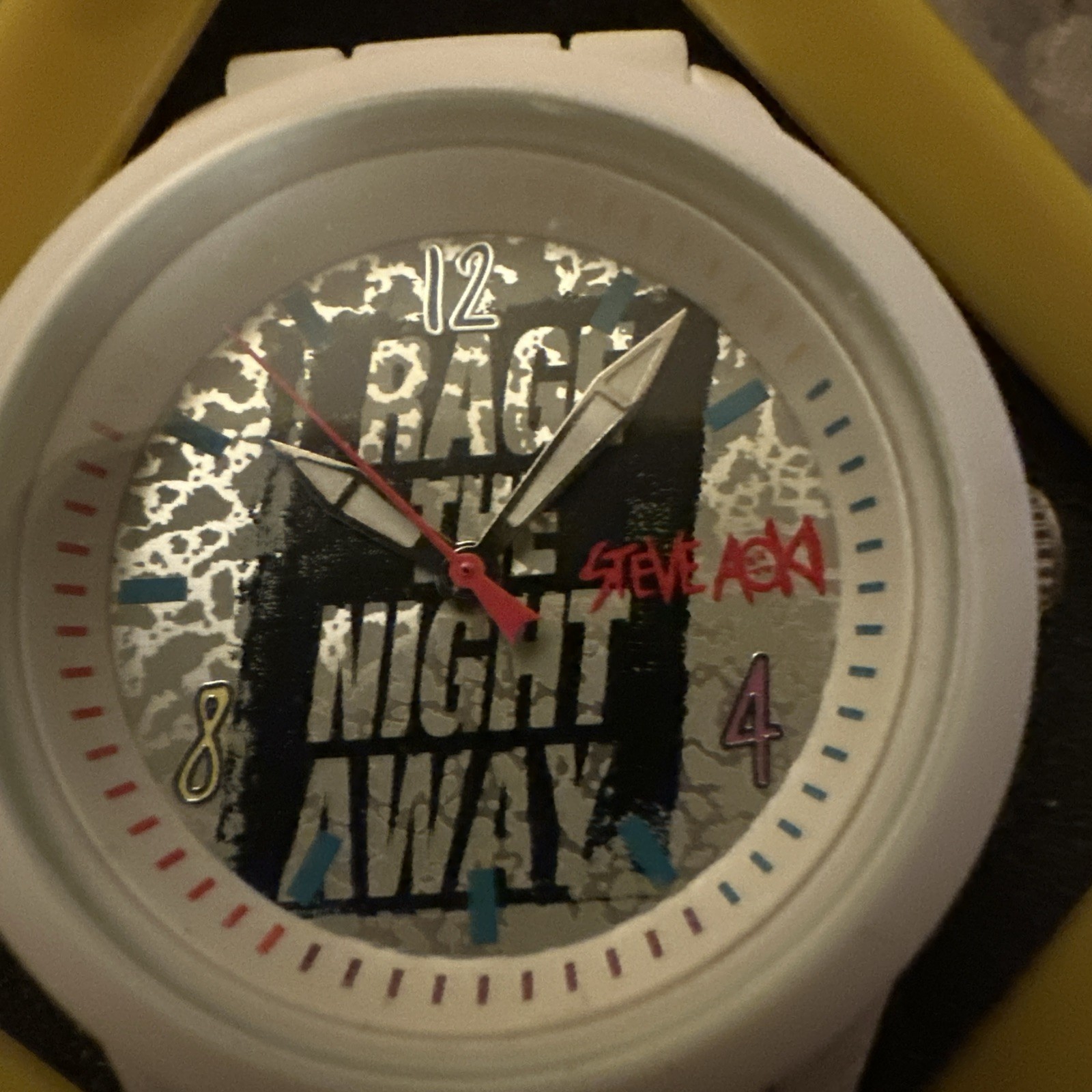 Collectible Watch Rage The Night Away Model SA-2004-WH