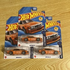 Lot Of 3 Hot Wheels BMW 635 CSi 185/250 Orange