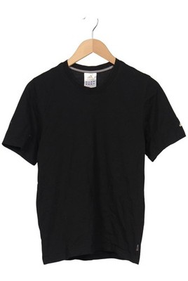 adidas T-Shirt Herren Oberteil Shirt Sportshirt Gr. S Baumwolle Schwarz #h50s0ny