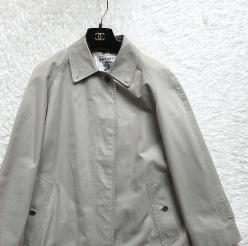 Auténtica gabardina Burberry Nova Check Poliéster Beige Talla L/US:M - Imagen 4 de 11
