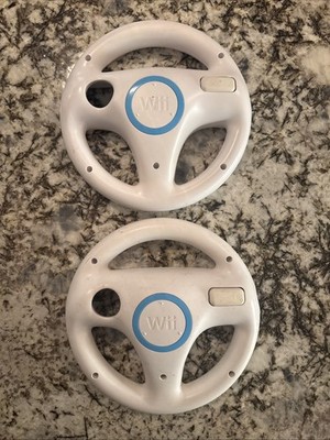 2 Pack Mario Kart Racing Steering Wheel for Nintendo Wii Remote Game Controller