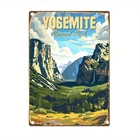 Yosemite National Park Vintage Pre-Drilled Tin Metal Signs Home Décor 8x12