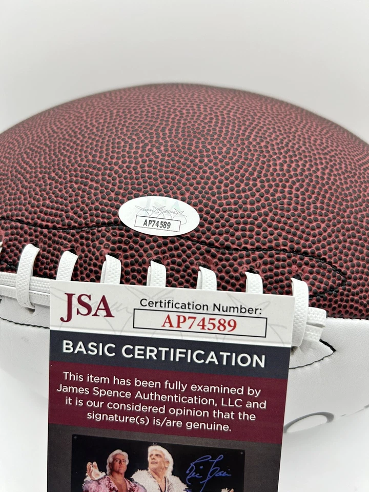 Sherrone Moore Signed Michigan University Wolverines Football Autographed JSA - Image 3 of 3