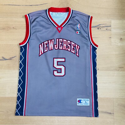 NEUW Champion EU Jason Kidd NETS NBA Basketball Jersey Trikot Air Jordan Kobe L