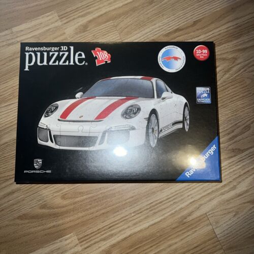 Ravensburger Limited Edition Porsche 911R 108 Piece 3D Jigsaw Puzzle. Pre-loved - Afbeelding 1 van 8