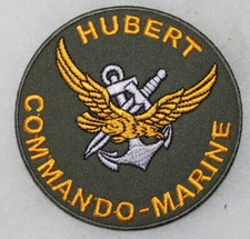 insigne du commando Marine Hubert force spéciale ,FUSCO ,béret vert,COS