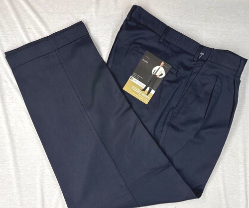 Neue Croft&Barrow Anzug-/Freizeithose mit erweiterbarem Bund für Herren - Auswahl - Bild 6 von 11