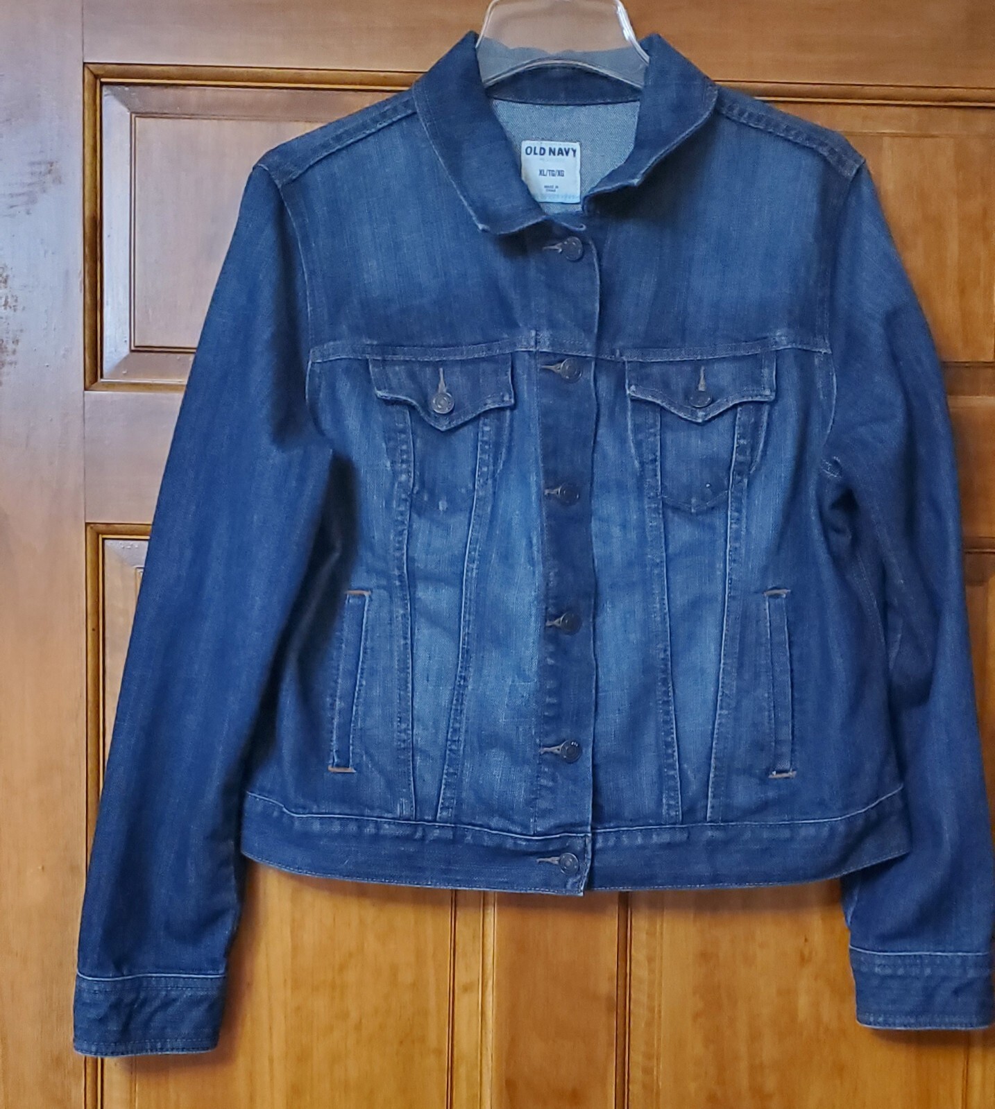 Womens Denim Jacket, Large, Old Navy-image