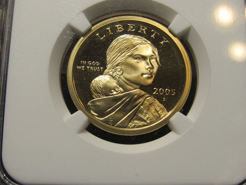 2005 S Native American dollar proof NGC PF 70 UC - Picture 2 of 4