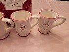 Williams-Sonoma Hot Chocolate Pot, 4 Snowman Chef Mugs & 4 Snowman Chef Spoons — photo 4