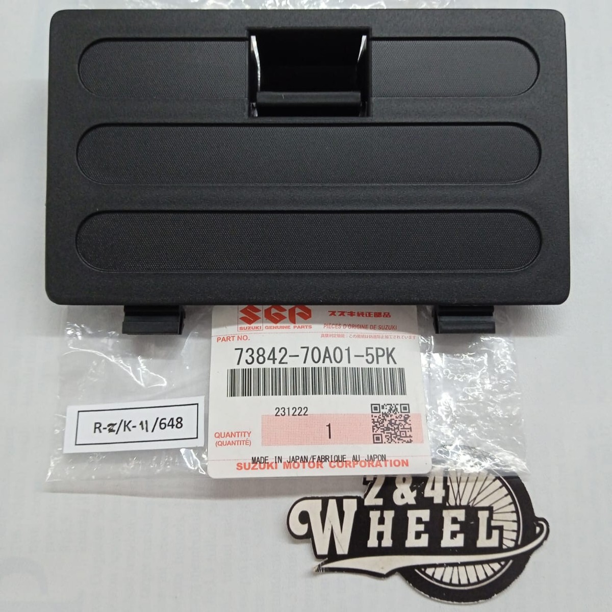 Genuine Suzuki Samurai SJ413 Lid Console Panel 73842-70A01-5PK NEW