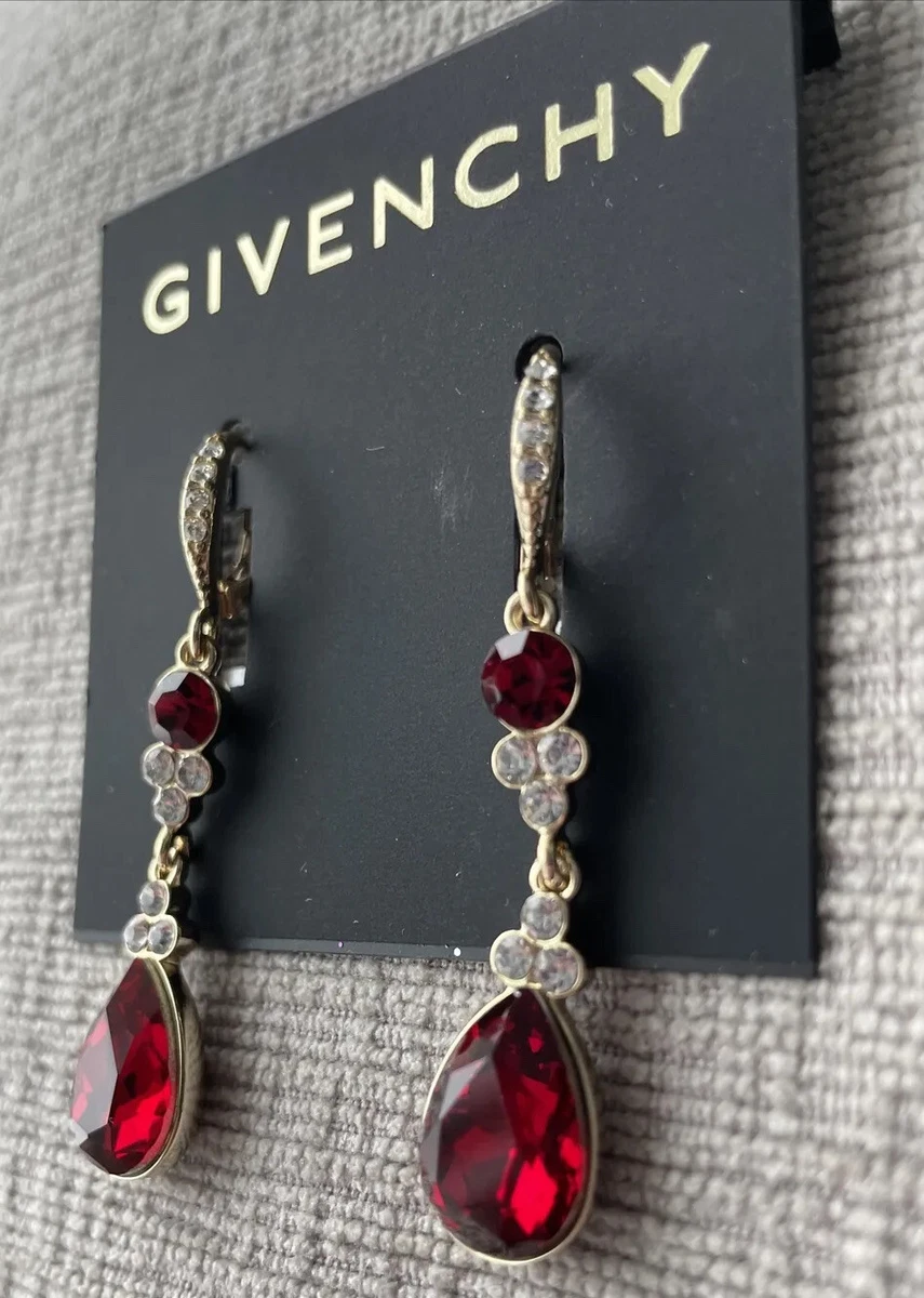 Givenchy outlet red earrings