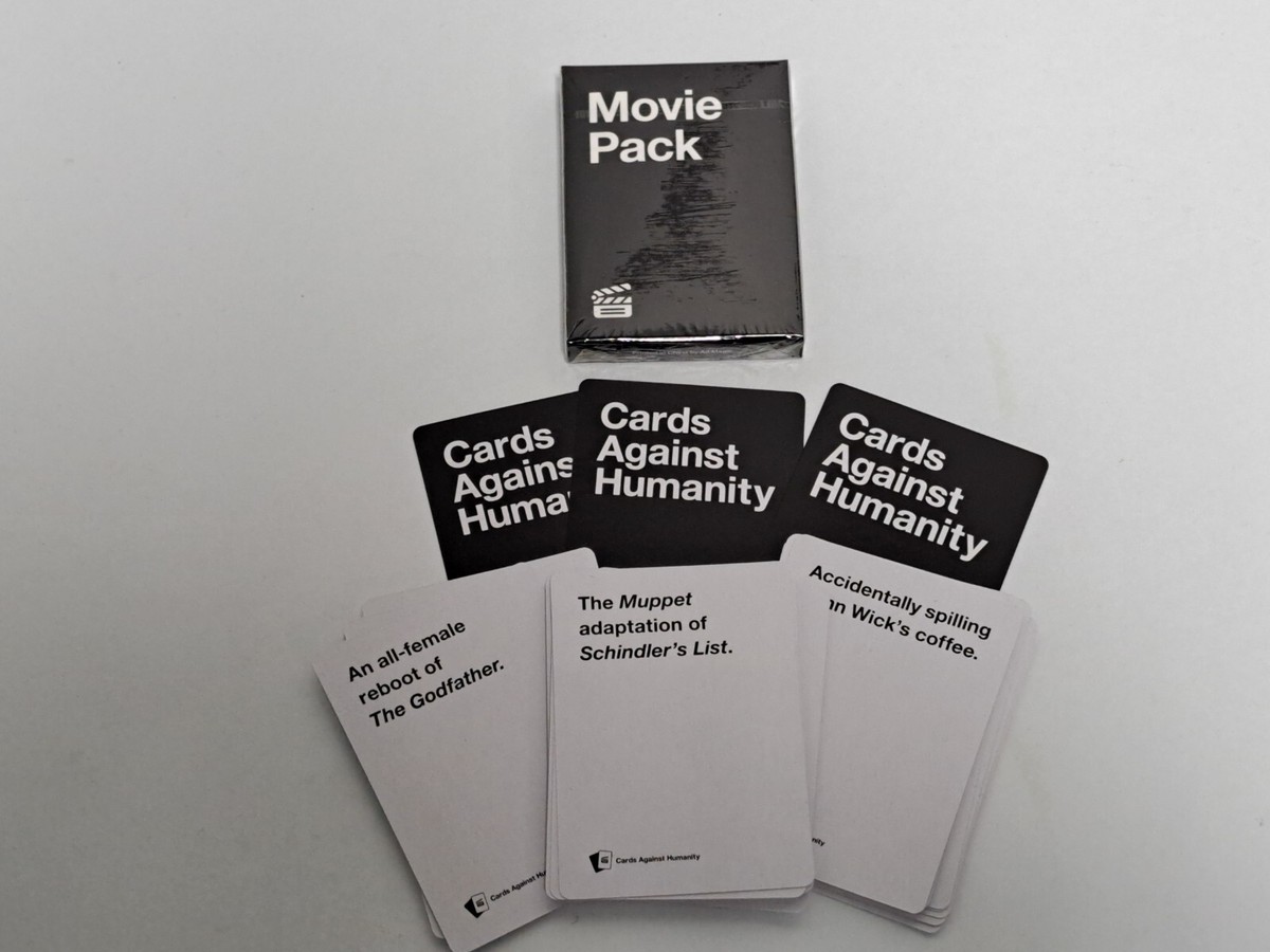 Cards Against Humanity 30 Card Movie Expansion Pack New Sealed