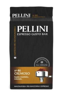 8001685122393 Pellini Espresso Gusto Bar No 46 Cremoso Kawa Mielona 250 g Pellin
