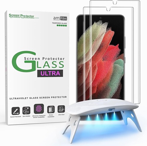 Tempered Glass Screen Protector for Galaxy S21 Ultra 5G - Easy Application - 第 3/10 張圖片