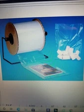 Autobag 6 x 6 Standard Duty (1) Perfed Air Hole 952A-1 2500 bag roll, 4 roll box