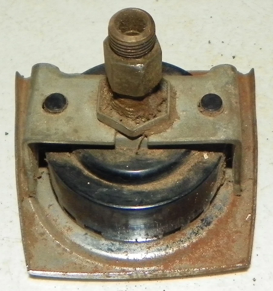MEDIDOR DE PRESIÓN DE ACEITE VINTAGE HOT ROD RAT ROD 2 PULGADAS Foto 2 de 2
