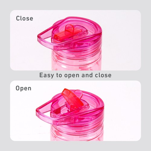 Barbie Kids Childrens 580ml Ecozen Reusable Water Bottle, BPA Free - Picture 5 of 8