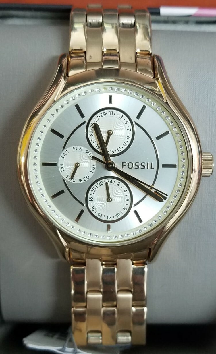 Fossil Gold Tone Daydreamer Analog 