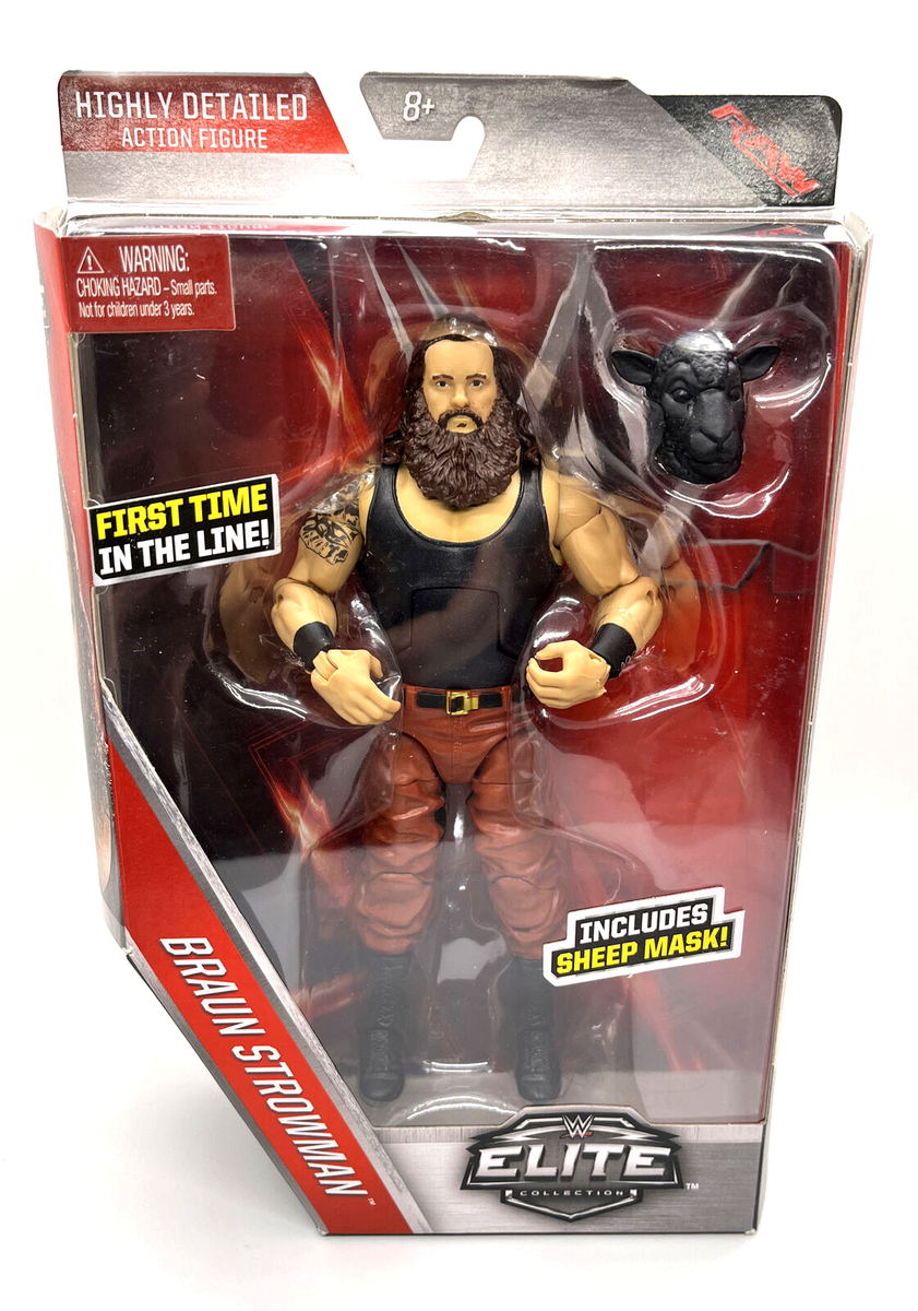 WWE エリート ブラウン・ストローマン フィギュア(未開封品) Amazon.co.jp: Mattel WWE エリートコレクション ブラウン ストロー