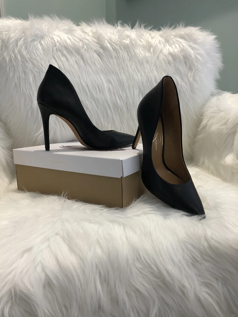 Jessica simpson black clearance pumps