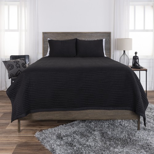 Black Queen Microfiber 300 Thread Count Machine Washable Down Alternative Com... - 第 4/7 張圖片