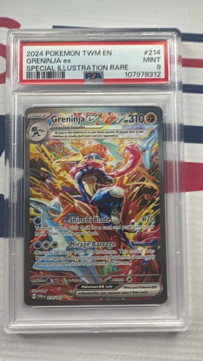 Greninja ex 214/167 Sv06: Twilight Masquerade Holo for sale Greninja ex 214/167 Sv06: Twilight Masquerade Holo for sale