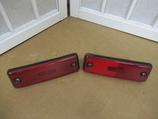 88-92 Toyota Corolla Sr5 Coupe All Red Marker Light Turn Signal Set 2