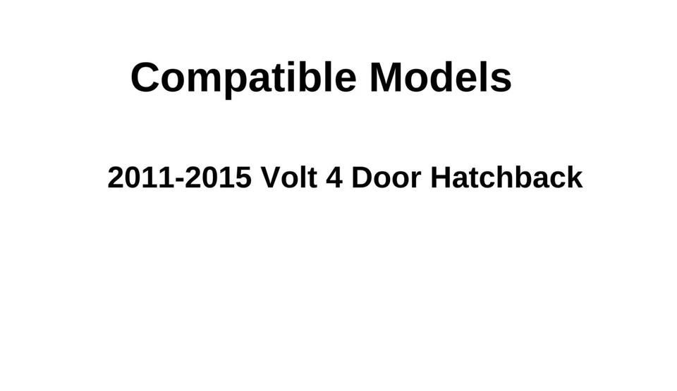 Fits 2011-2015 Chevrolet Volt Driver Side Left Front Door Window Glass Foto 3 de 4