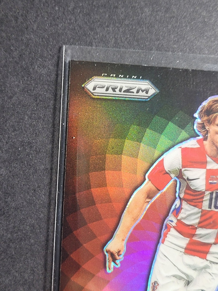 LUKA MODRIC 2022 PANINI PRIZM FIFA WORLD CUP COLOR WHEEL SP 