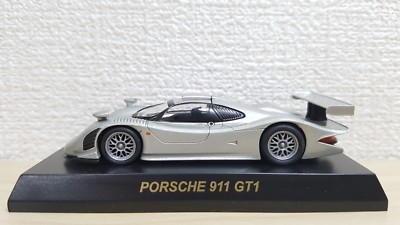 1/64 Kyosho PORSCHE 911 GT1 SILVER diecast car model | eBay