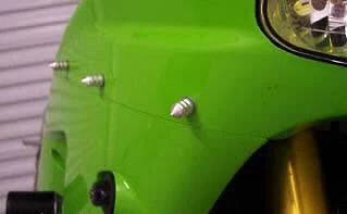 Tornillo de perno de pico plateado para Kawasaki Vulcan Classic Nomad MeanStreak Drifter Foto 3 de 4