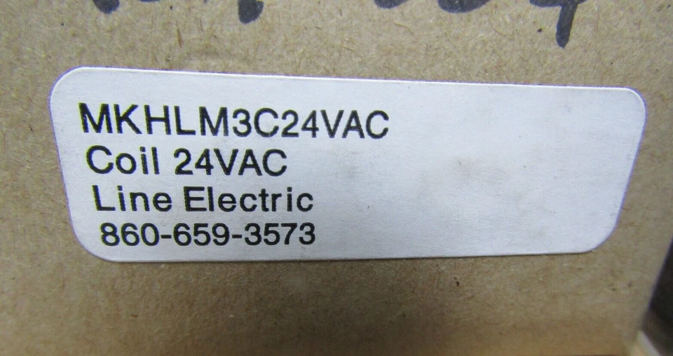 ✌️NEW LINE ELECTRIC MKHLM3C24VAC 11 PIN RELAY 10 AMP 250 VAC COIL 24VAC - Image 4 of 4