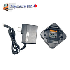Battery Charger for Motorola DTR600 DTR720 Walkie Talkie fit PMPN4468A PMPN4469