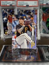 2020 Topps #383 Steven Brault Father's Day Blue /50 SP *NM*