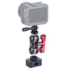 Super Clamp With 1/4-3/8 Adjustable Friction Magic Arm For Action Camera UK
