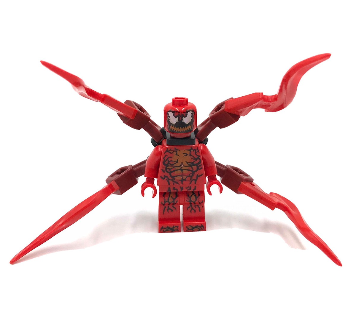LEGO Carnage minifigure 76173 Marvel mini figure Spider-man | eBay