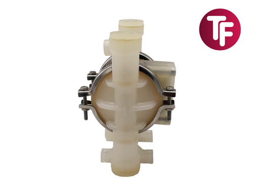 Compatible Wilden P.025 1/4" Enviroflex Air Diaphragm Pump Polyprop / Santoprene - Picture 4 of 11