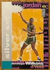 DOMINIQUE WILKINS 1995-96 COLLECTOR'S CHOICE CRASH THE GAME  #C18