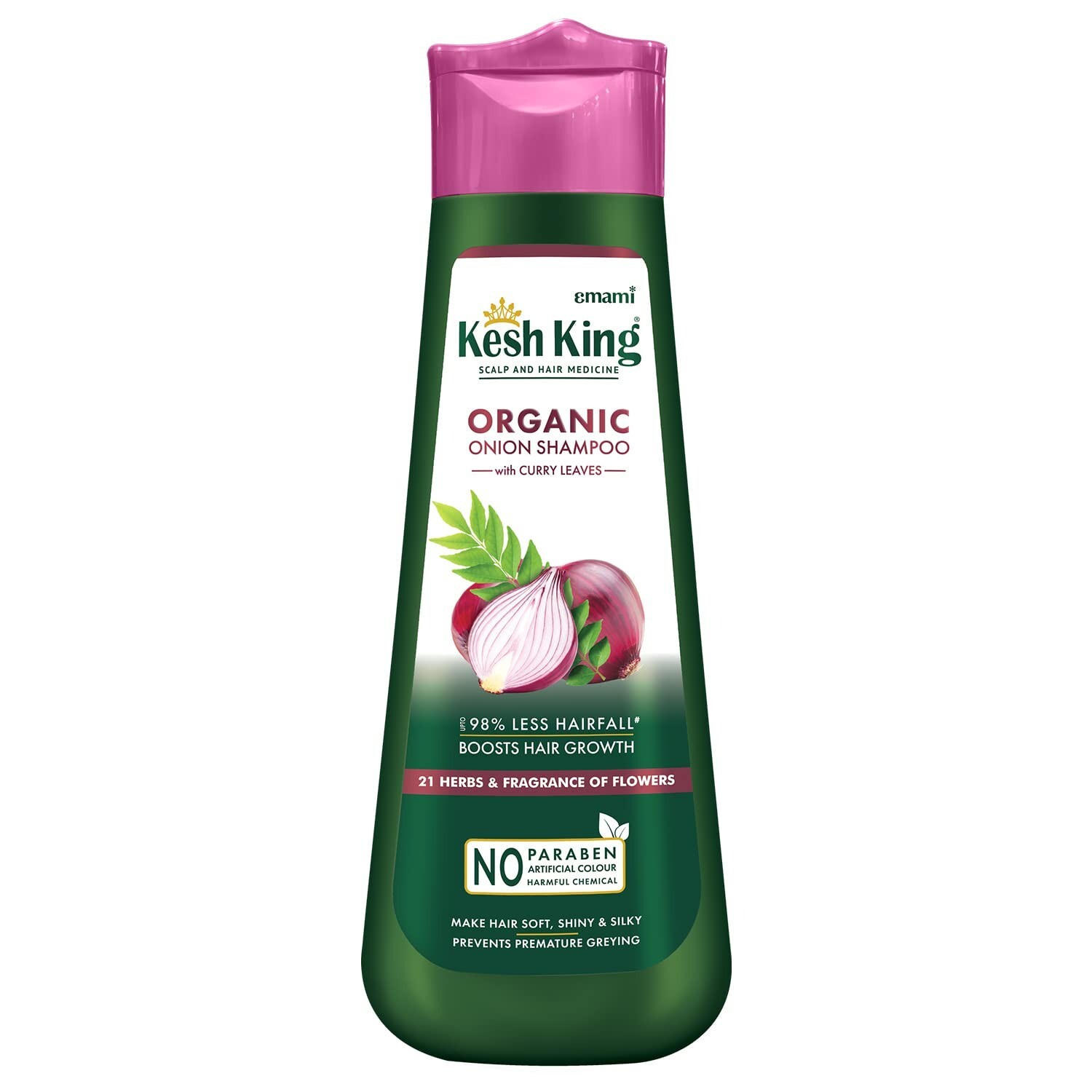 Emami Kesh King Ayurveda Onion Hair Oil & Shampoo with Curry Leaves 50