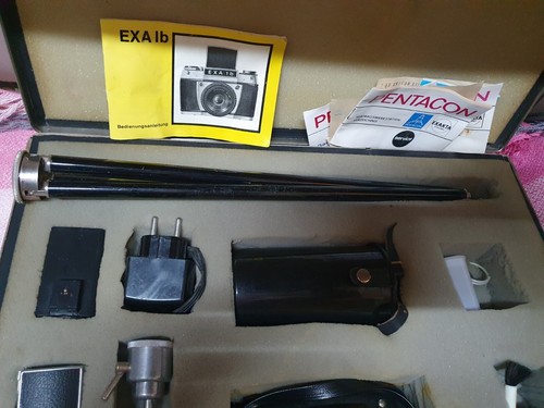 EXA 1b Spiegelreflexkamera Mit Zubehör *TOP* - Bild 6 von 16