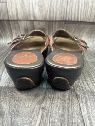 Cole Haan Series Slide Sandals Brown Buckle Size 8B - Picture 9 of 12