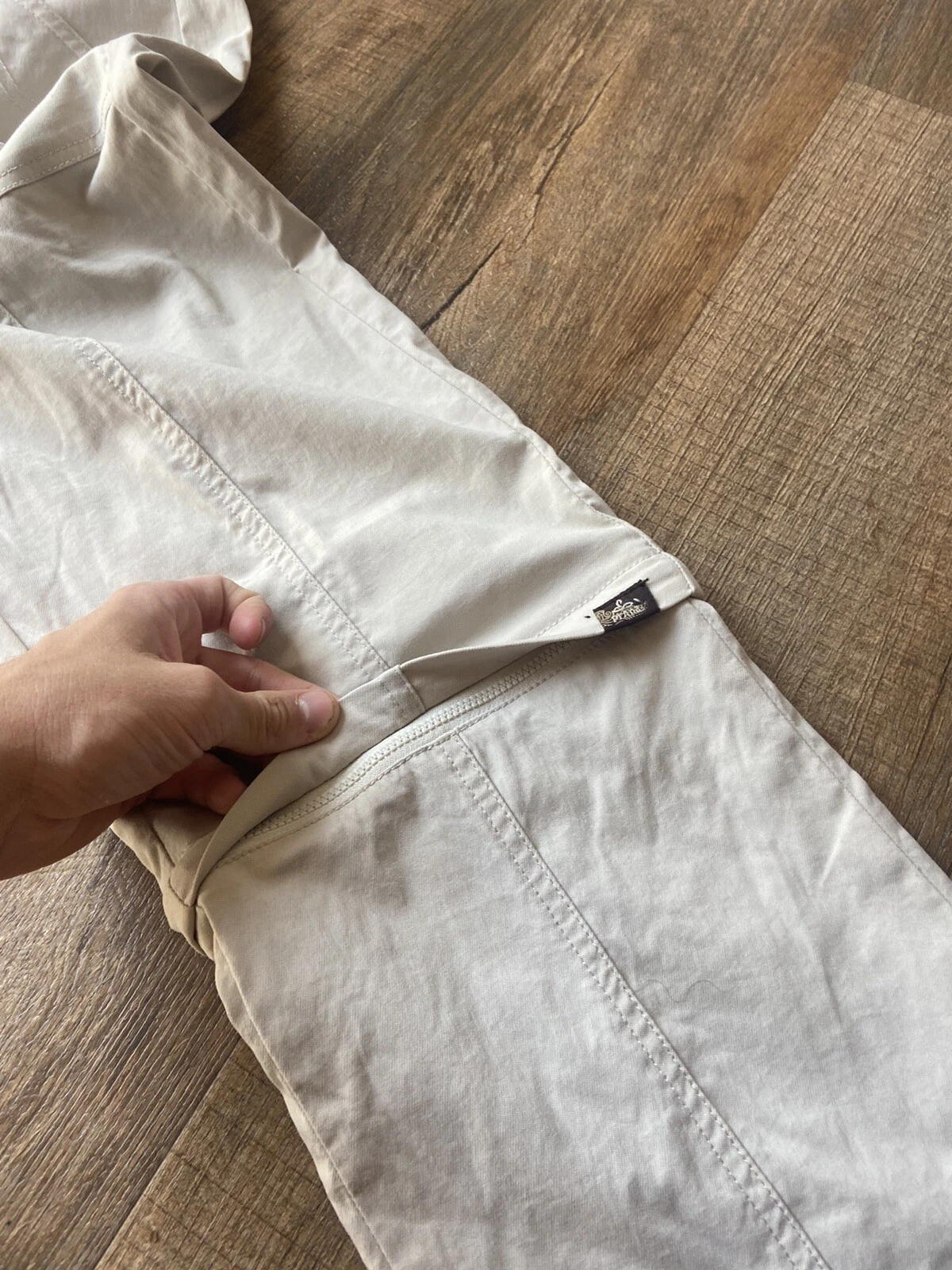 prana convertible mid rise short inseam pants