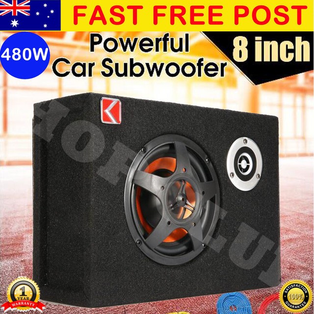 best 8 inch subwoofer under 100