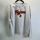 Sc Authentic Apparel Women's Heathered Gray Usc Trojans Jaclyn Sweatshirt